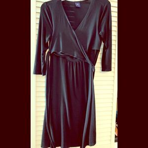 Ladies Black Gap Maternity Dress